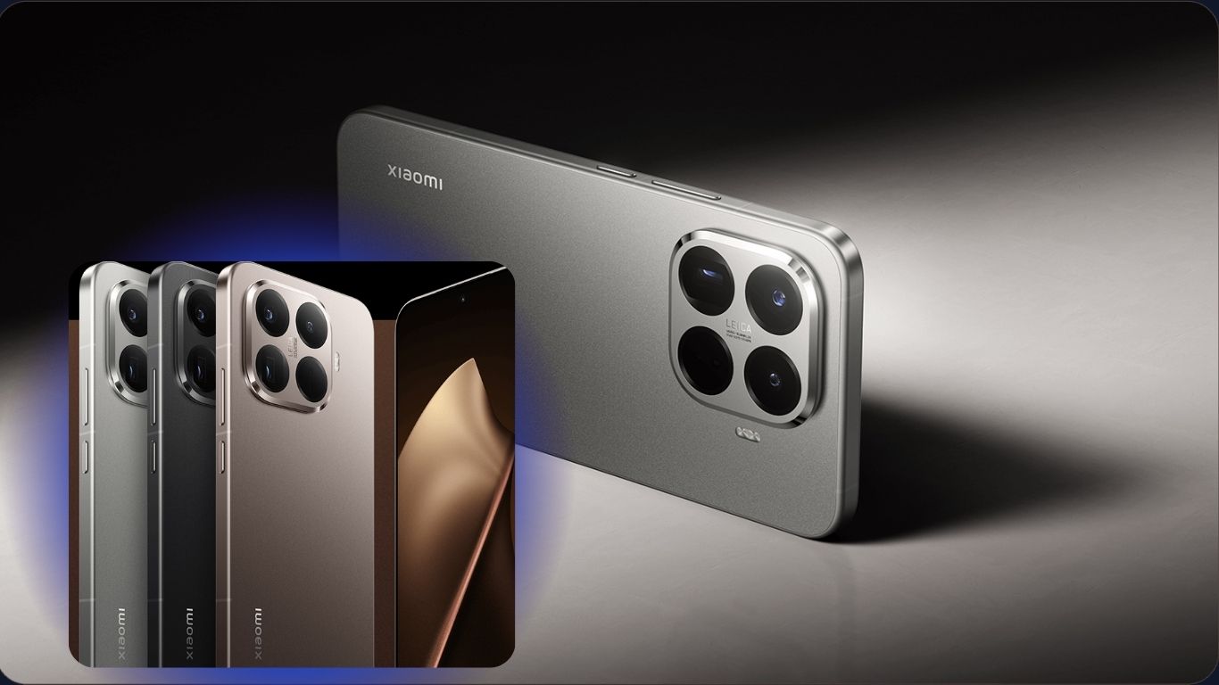 Xiaomi 15T Pro smartphone showing premium metal design and Leica quad camera setup on the back