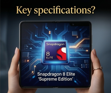 Vertu Quantum Flip specifications featuring Snapdragon 8 Elite Supreme Edition.