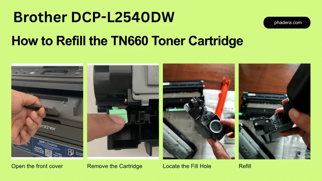 Brother DCP-L2540DW Maintenance Guide