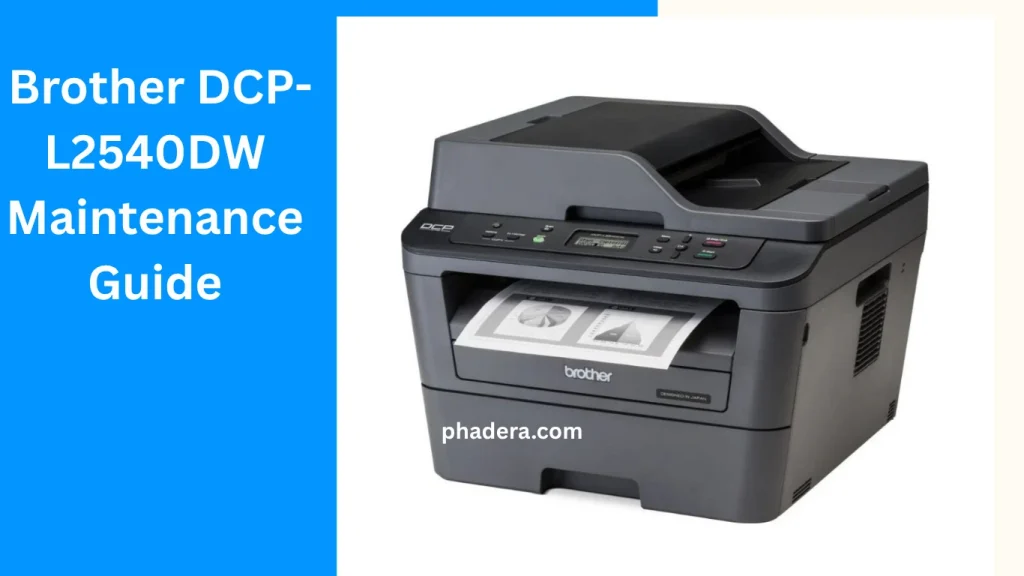Brother DCP-L2540DW Maintenance Guide